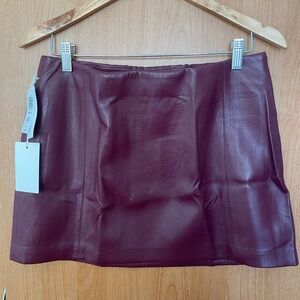 BNWT Wilfred Cinder Skirt - Spiced Burgundy size 10